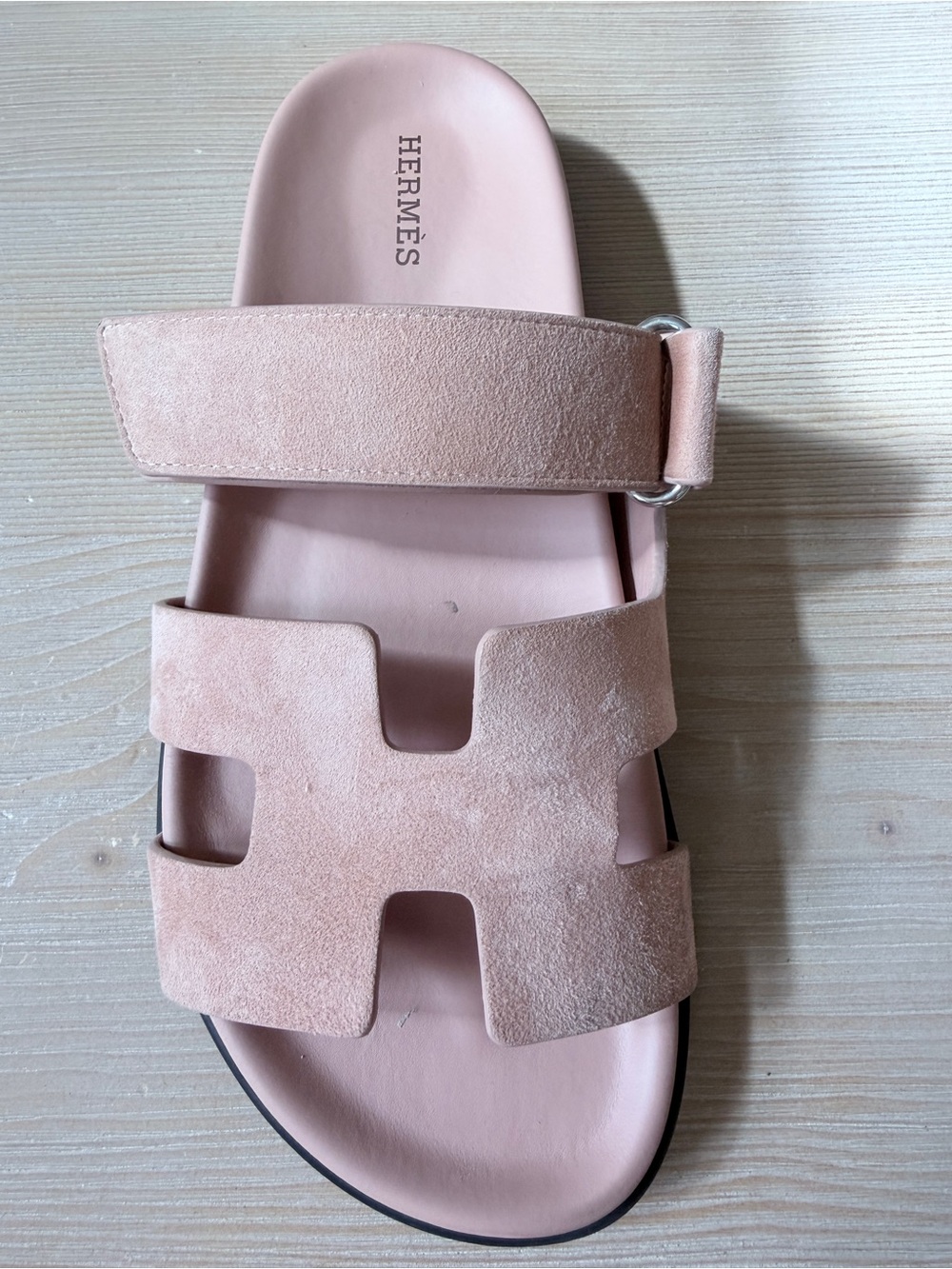 Hermes Chypre Sandal Nude 38.5/US 8 - Picture 2 of 11
